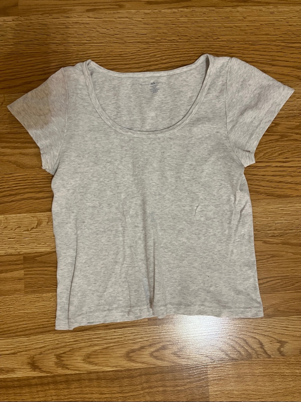 Brandy Melville grey crop top